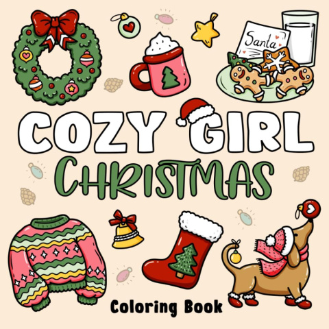 KOLOROWANKA - Cozy Girl Christmas