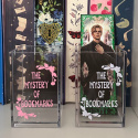 Aktylowy pojemnik na zakładki - the mystery of bookmarks, róż