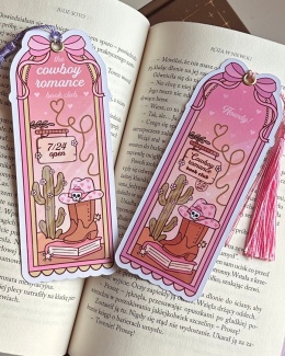 Laminowana zakładka - cowboy romance