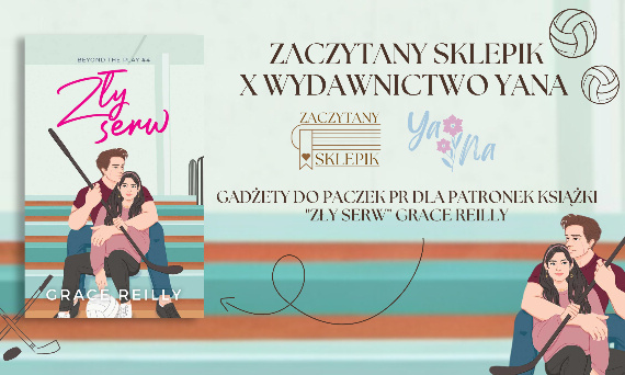 Zaczytany Sklepik x Wydawnictwo YaNa – Gadżety do paczek PR dla patronek książki 